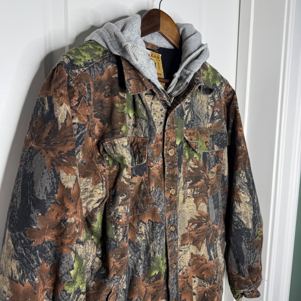 Bear River Workwear Camo Realtree Hoodie Jacket Men's Medium‎